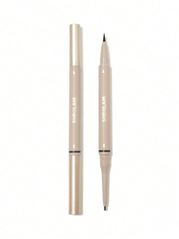 SHEGLAM 2 IN 1 BROW PENCIL - CHOCOLATE