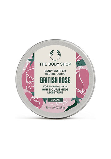 THE BODY SHOP BRITISH ROSE BODY BUTTER