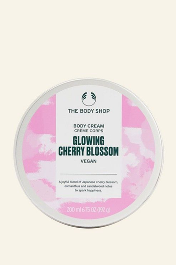 THE BODY SHOP CHOICE GLOWING CHERRY BLOSSOM BODY CREAM