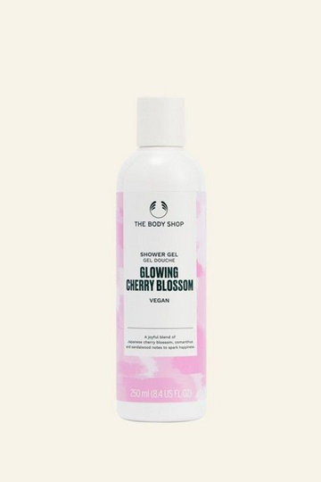 THE BODY SHOP CHOICE GLOWING CHERRY BLOSSOM SHOWER GEL