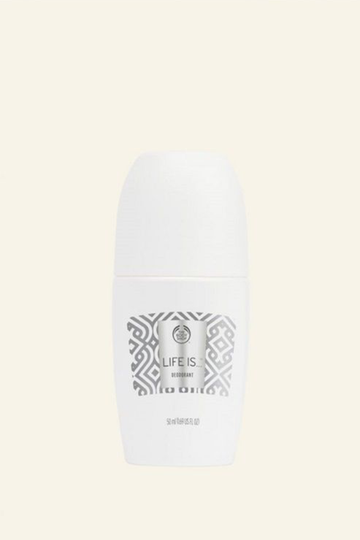 THE BODY SHOP LIFE IS DEODORANT