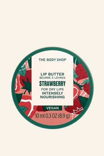 THE BODY SHOP STRAWBERRY LIP BUTTER