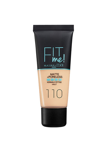 Maybelline Fit Me® Matte Poreless Foundation 110 Porcelain