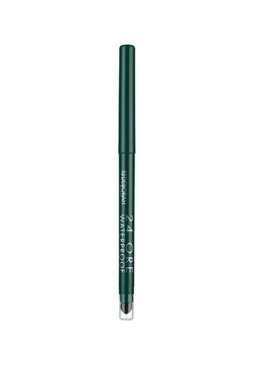 Deborah Milano 24ORE Waterproof Eye Pencil – Shade 06 "Forest Green" – Automatic Eye Pencil
