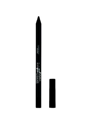 Deborah Milano 2‑in‑1 Gel Kajal & Waterproof Eyeliner Pencil – Shade 01 Black