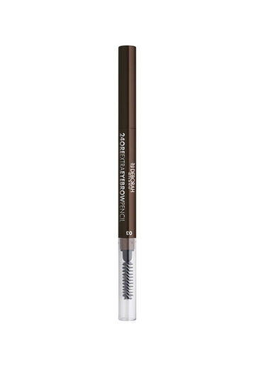 Deborah Milano 24ORE Extra Eyebrow Pencil – Shade 03 Dark – (Retractable Pencil & Brush)