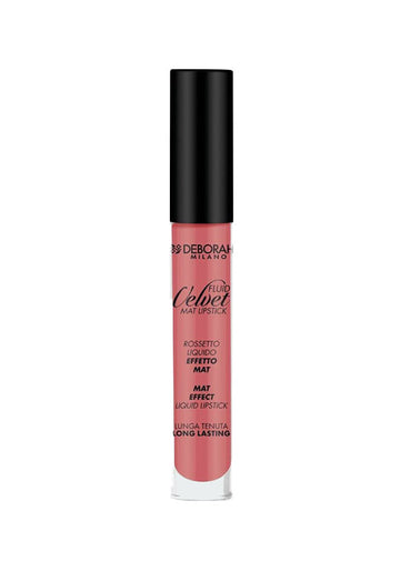 Deborah Milano Fluid Velvet Mat Lipstick – Shade 02 "Romantic Pink"