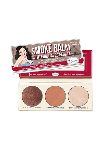 BALM SMOKE BALM with Foil EYE Shadow palette