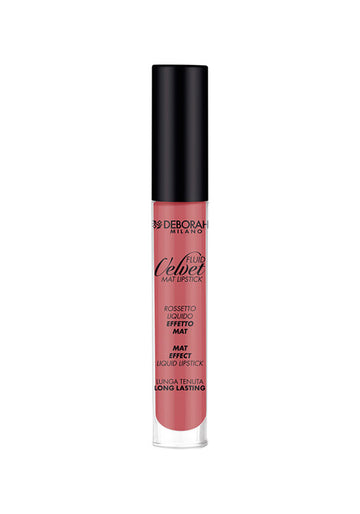 Deborah Milano Fluid Velvet Mat Lipstick – Shade 19 “Light Mauve” – Liquid Matte Lipstick