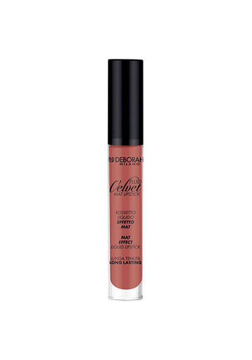 Deborah Milano Fluid Velvet Mat Lipstick – Shade 22 “Terracotta” – Liquid Matte Lipstick