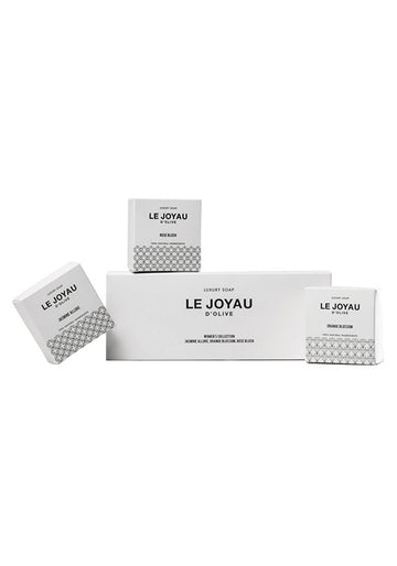 Le Joyau D Olive Soap Women's Collection (Jasmine, Orange, Rose) Set