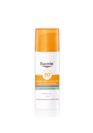 يوسرين واقي شمس SPF50+ لعلاج البشرة الدهنية المعرضة لحب الشباب