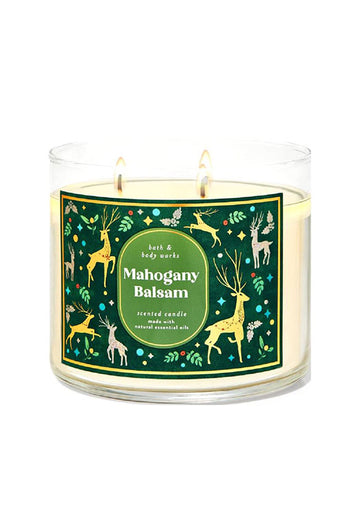 Bath & Body Works Mahogany Balsam Scented Candle