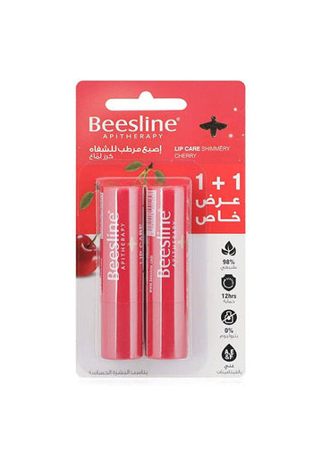 Beesline Lip Care Shimmery Cherry 1+1