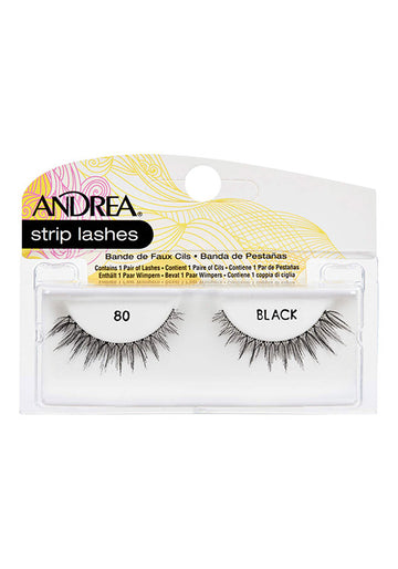 Andrea – Strip Lashes Style 80 Black