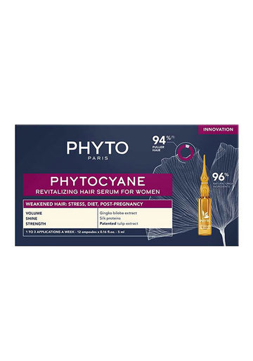 Phyto Cyane Anti Hair Loss Reactional Treatment Women 12 X 5ML