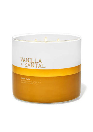 White Barn - Bath & Body Works - Vanilla & Santal Candle