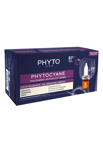 Phyto Cyane Women Treatment Progressive Hair Loss 12X5ML