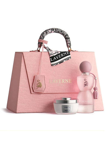 Laverne Sense – EDP with Perfume Body Powder & Bag