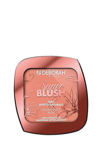 Deborah Milano Super Blush – Shade 02 "Coral Pink" – Matte Blush