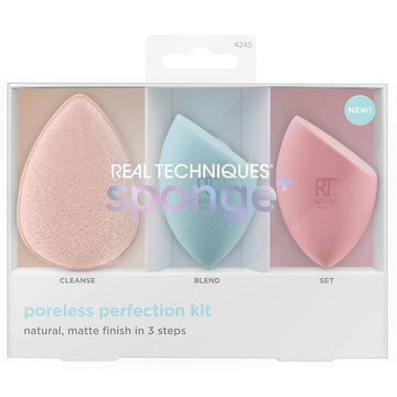 Real Techniques Sponge+ Pro-Poreless Perfection Kit