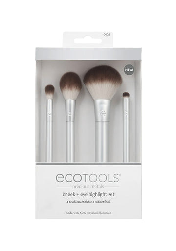 Metal Cheek & Eye Highlight Set - 4 Piece