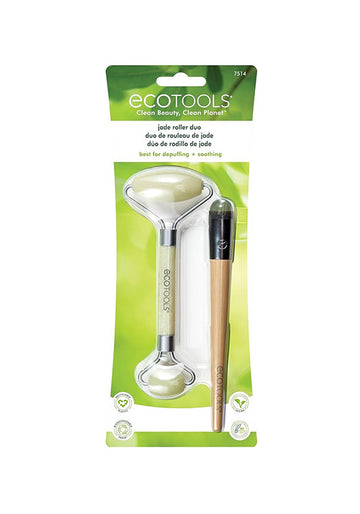 Jade Facial Roller and Eye Roller Duo