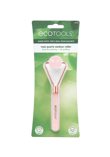 رولر تدليك الوجه من حجر الكوارتز الوردي لتحديد ملامح البشرة – من EcoTools
