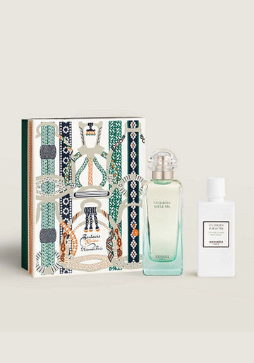 Hermès Gift Set Un Jardin sur le Nil Eau de Toilette + Body Balm