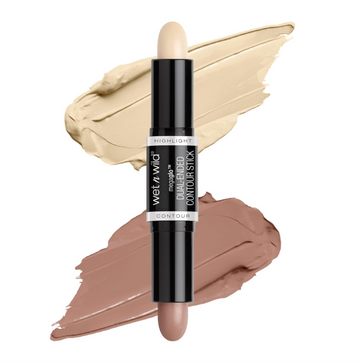 WET N WILD MEGAGLO DUAL-ENDED CONTOUR STICK LIGHT/MEDIUM