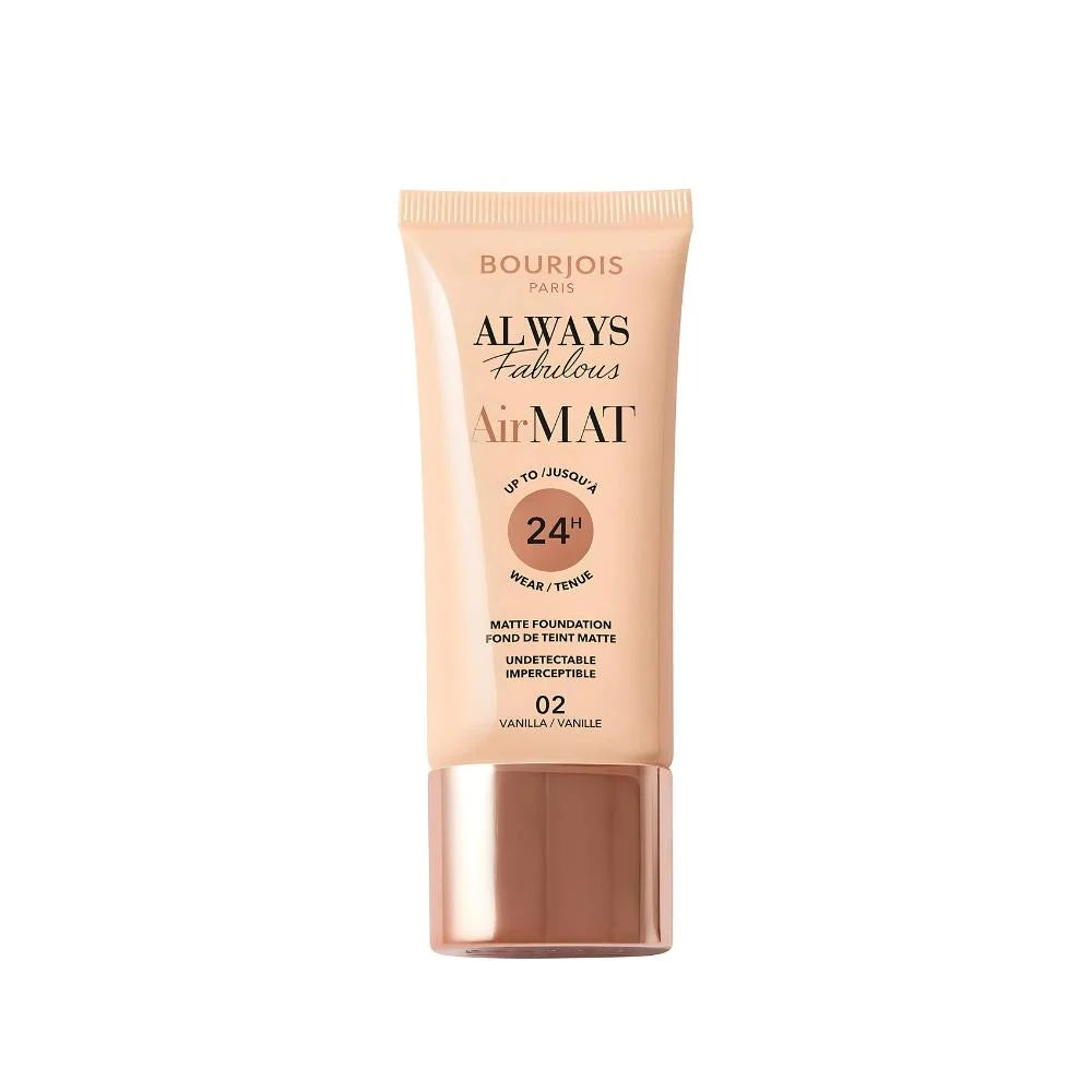 Bourjois Always Fabulous Air Mat Foundation 02 Vanilla Default Title