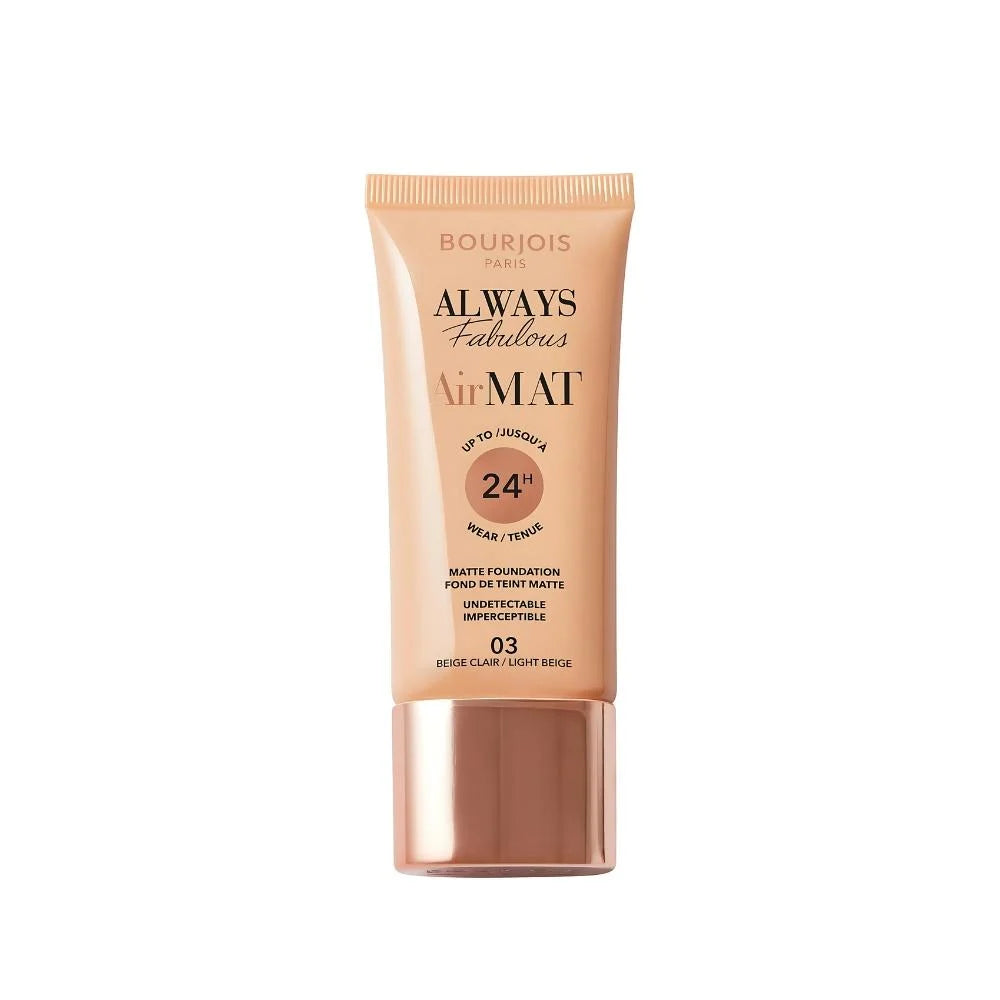 Bourjois Always Fabulous Air Mat Foundation 03 Light Beige Default Title