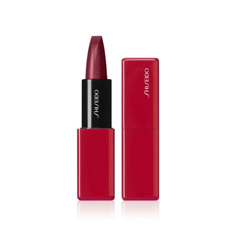 SHISEIDO TECHNOSATIN GEL LIPSTICK - 411 SCARLET CLUSTER Default Title