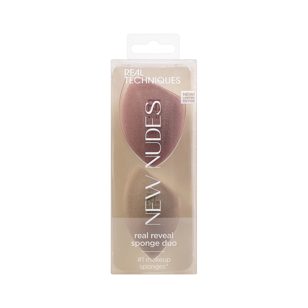 Real Techniques New Nudes Real Reveal Sponge Duo Default Title