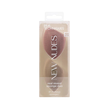 إسفنجة Real Techniques New Nudes Real Reveal Sponge Duo