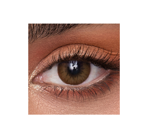 EYEKISS Glow Up by Fransis Hawlly – Hazel Brown Yearly Lenses