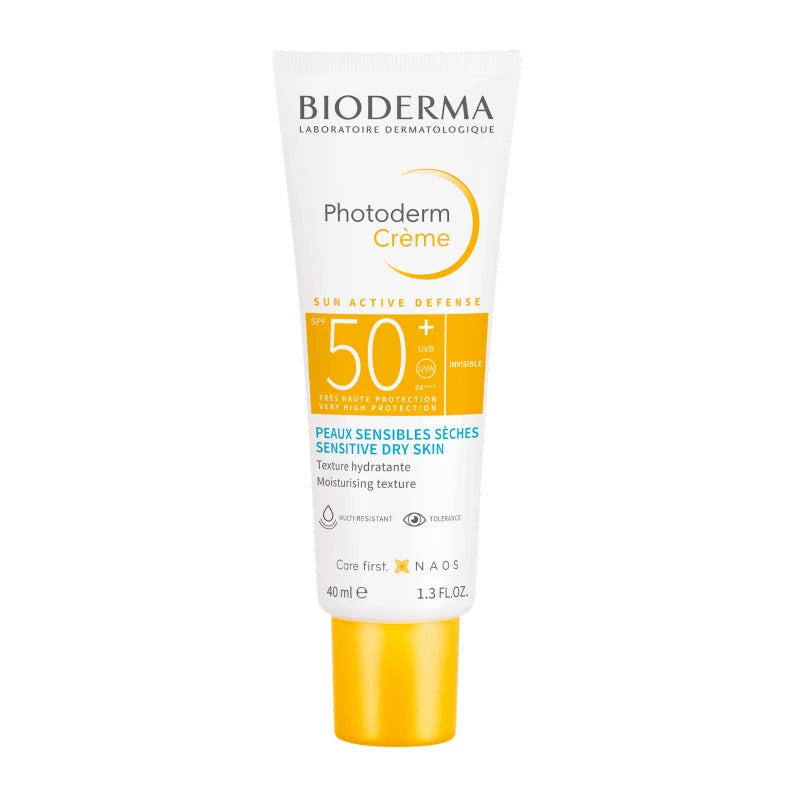 Bioderma Photoderm SPF 50+ UVB UVA Sensitive Dry + Sensibio Foaming Gel