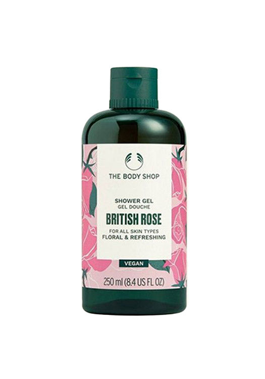 THE BODY SHOP SHOWER GEL BRITISH ROSE