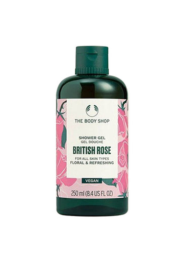 THE BODY SHOP SHOWER GEL BRITISH ROSE
