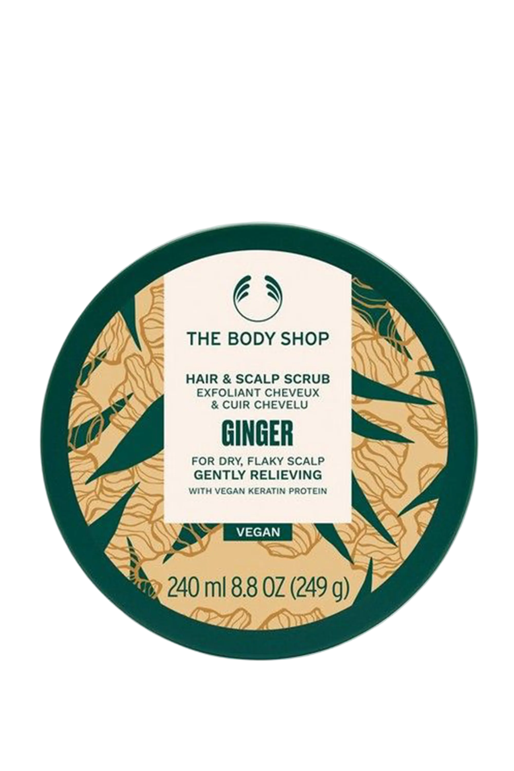 THE BODY SHOP GINGER HAIR & SCALP SCRUB 240 ML