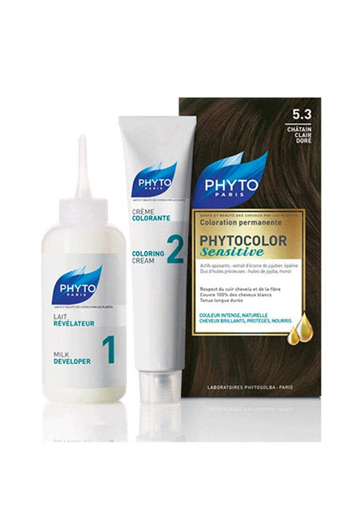 Phyto Color Sensitive 5.3-Light Golden Chestnut Default Title