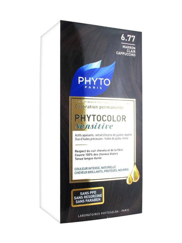 Phytocolor Sensitive 6.77 Dark Blond Brown