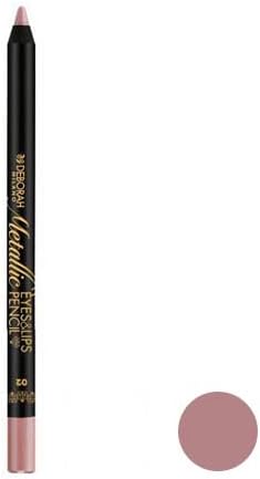 Deborah Metallic Eyes&Lips Pencil 2- Metallic Rose