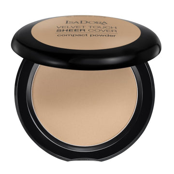 Isadora Velvet Touch Sheer Compact Powder- Neutral Beige