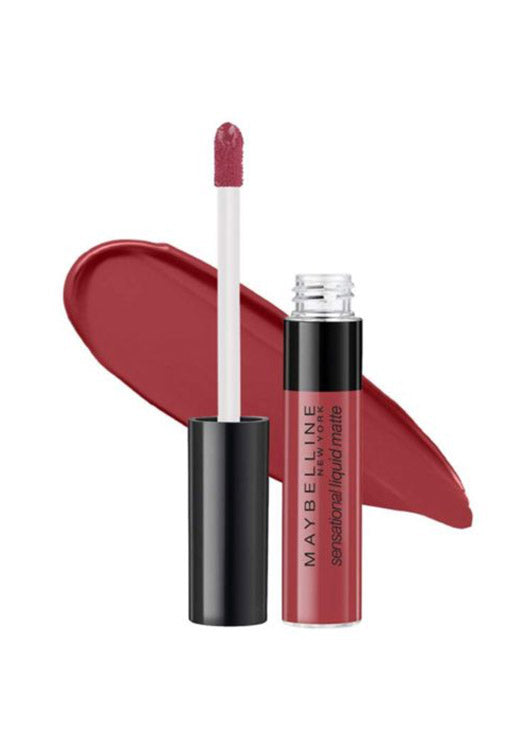 Maybelline SENSATIONAL LIQUID MATTE NUDE LIPSTICK - NU08
