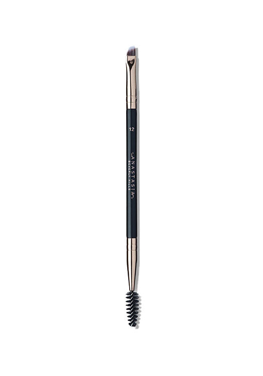 Anastasia – Dual-Ended Firm Angled Brow Brush #12