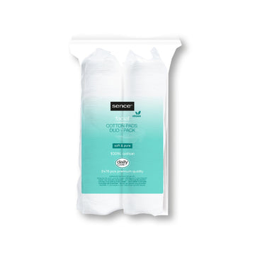 134859 Sencebeauty Cotton Pads 2X70Pcs 180Gr