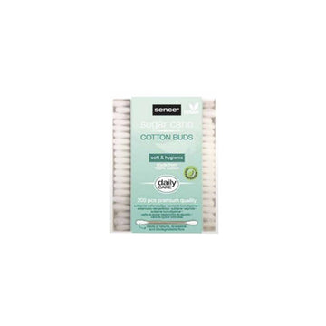 Sence Cotton Buds With Sugar Cane 200Pcs Paper Box+Paper 158285