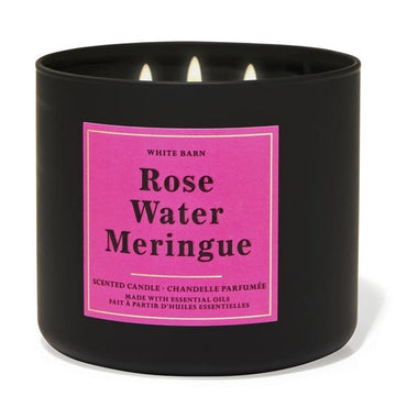 Bath & Body Works Rose Water Meringue Candle 411 G