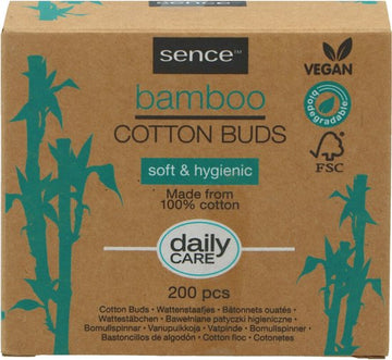 Sence Bamboo Cotton Buds 200Pcs